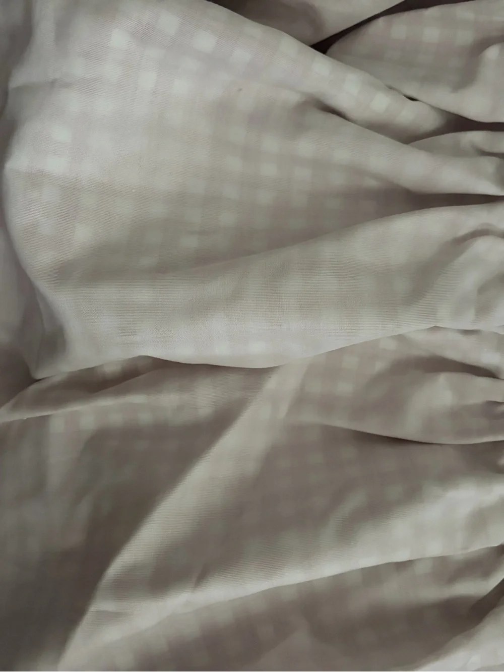 Gingham Bed Skirt For Full Bed